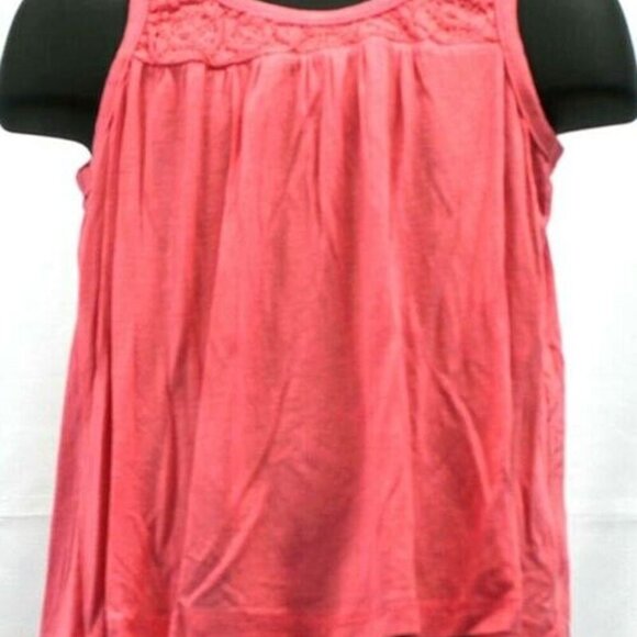 Pink Lemonade Girls size 5 Adorable Peach Lace Pullover Top Shirt 5 - Picture 6 of 6